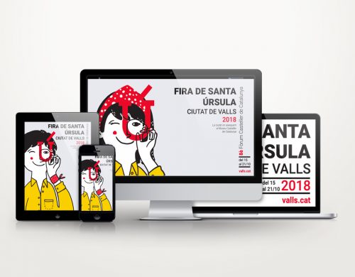 Anduluplandu | cartell de la fira de santa úrsula de Valls by andulluplandu