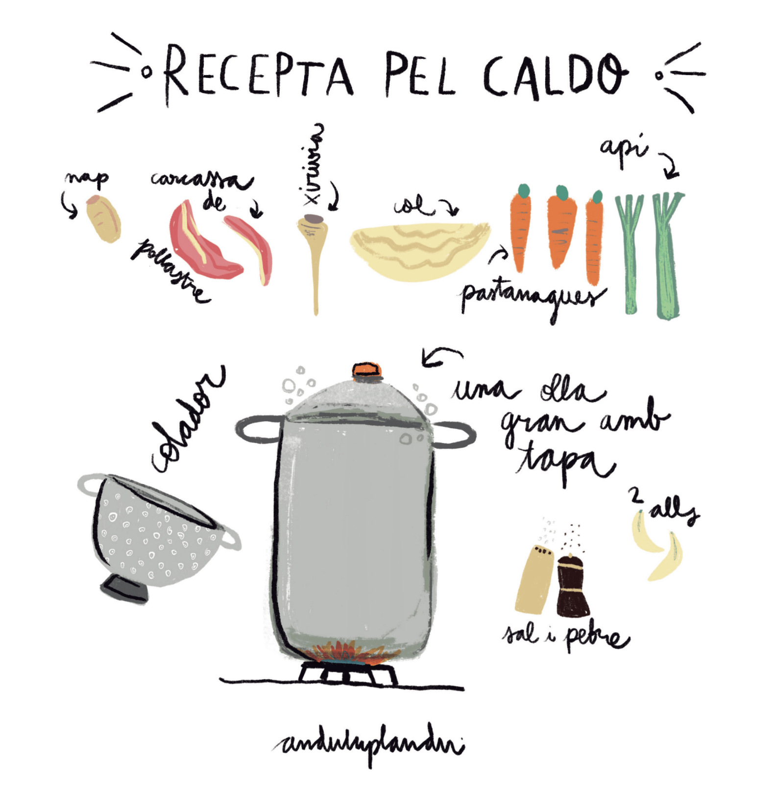 el caldo anduluplandu